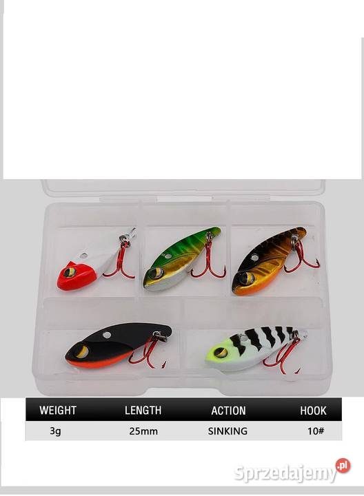 Cykady przynęty błystki Okazja zestaw opolskie Paczków sprzedam