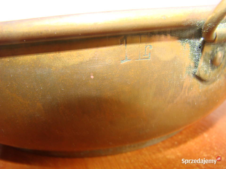 miedziana miska 1L pomorskie Pruszcz Gdański