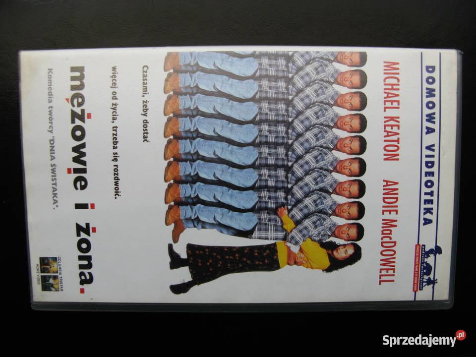 VHS Mężowie i żona Michael Keaton Andie wielkopolskie Poznań