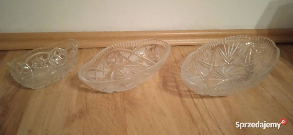 Kryształy z okresu PRLu różne dolnośląskie Świdnica