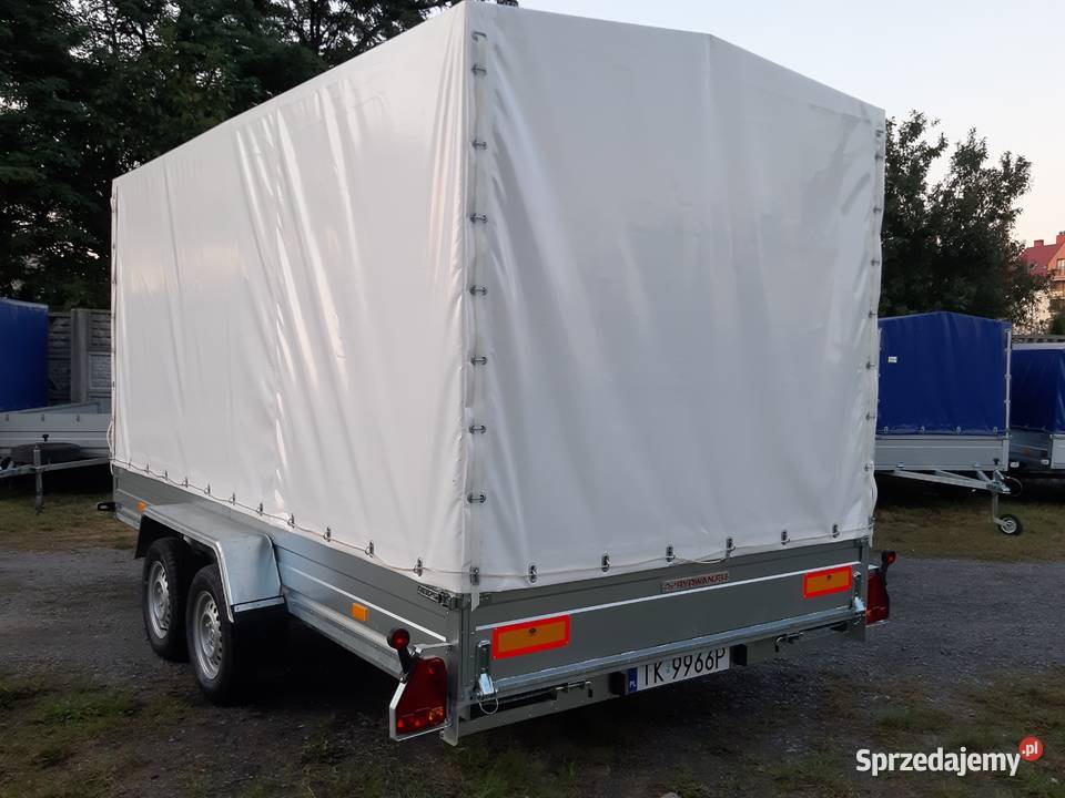 Przyczepka samochodowa 2oś 400x200x200 KatB sprzedam