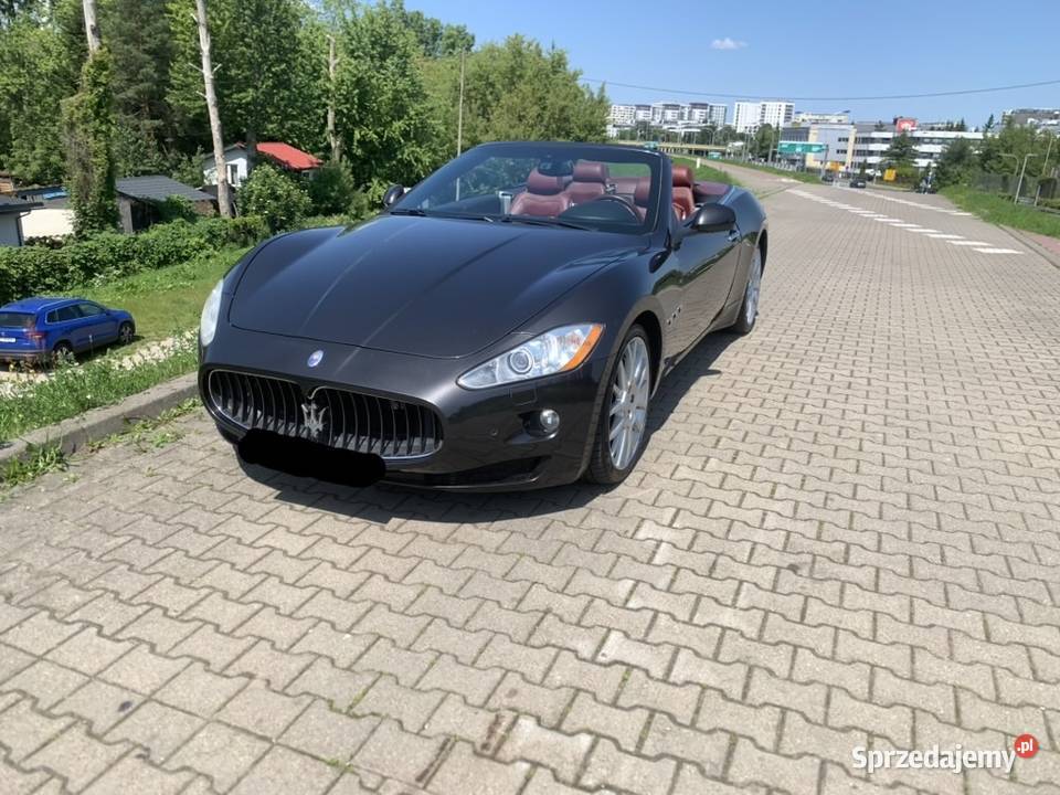 Maserati Grancabrio 2011r 82 Bezwypadek Warszawa sprzedam