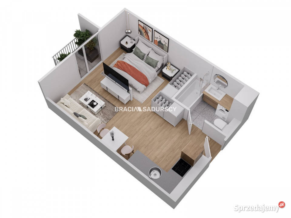 wynajmu mieszkania 3584m2 2 pokoje Kraków małopolskie sprzedam