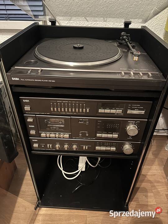 Saba cd280 wieża z szafką komplet Opole sprzedam
