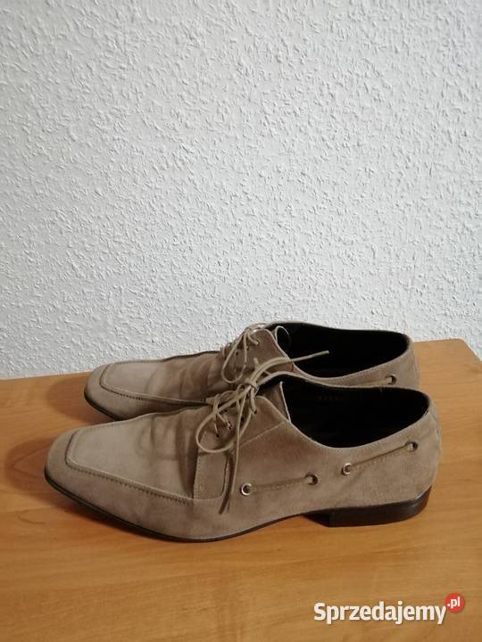 Hugo Boss 50178967 beżtaupe zamsz naturalny inna