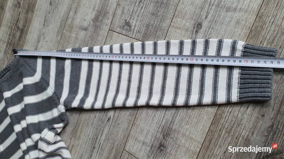 Męski sweter w paski Springfield 100 bawełna Leżajsk