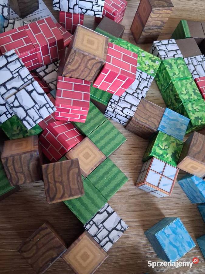 Klocki magnetyczne 384 Minecraft nowe lubelskie Lublin sprzedam