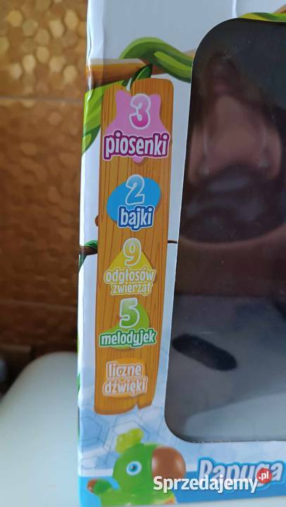 Papuga gaduła zabawka edukacyjna Warszawa sprzedam