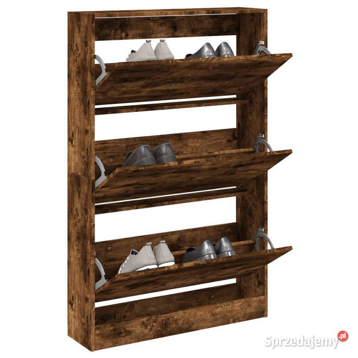Szafka na buty przydymiony dąb 80x21x1255 Warszawa