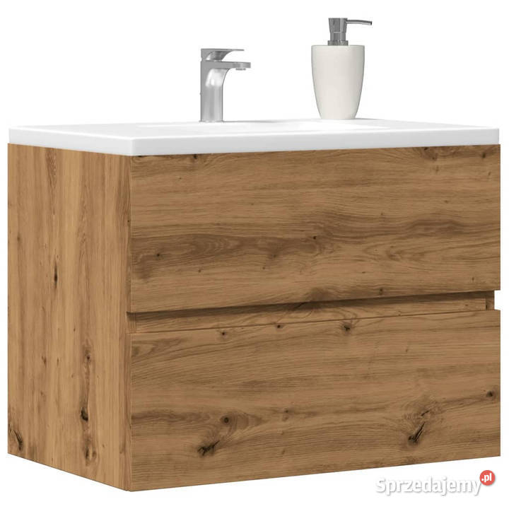 Szafka łazienkowa dąb artisan 60x385x45 WM856244 mazowieckie Warszawa