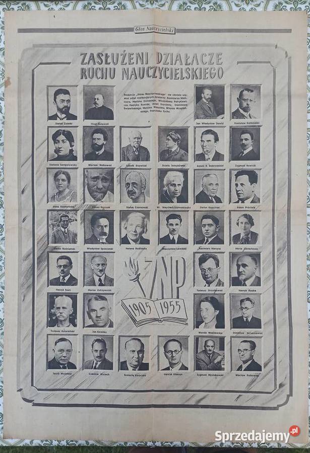 Stare papierowe plakaty z lat 50 i 80 Wieluń