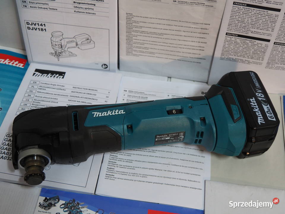 MAKITA DTM 51 multiszlifierka wycinarka aku 18v