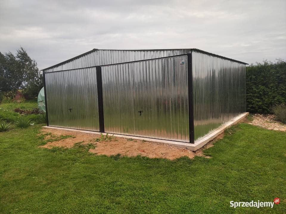Garaże Blaszane 6x6 PRODUCENT OGÓLNOPOLSKI 24m2 Czarnków sprzedam