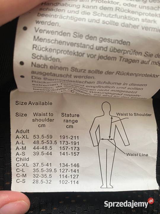 Kamizelka jeździecka do jazdy konnej USG wielkopolskie Poznań