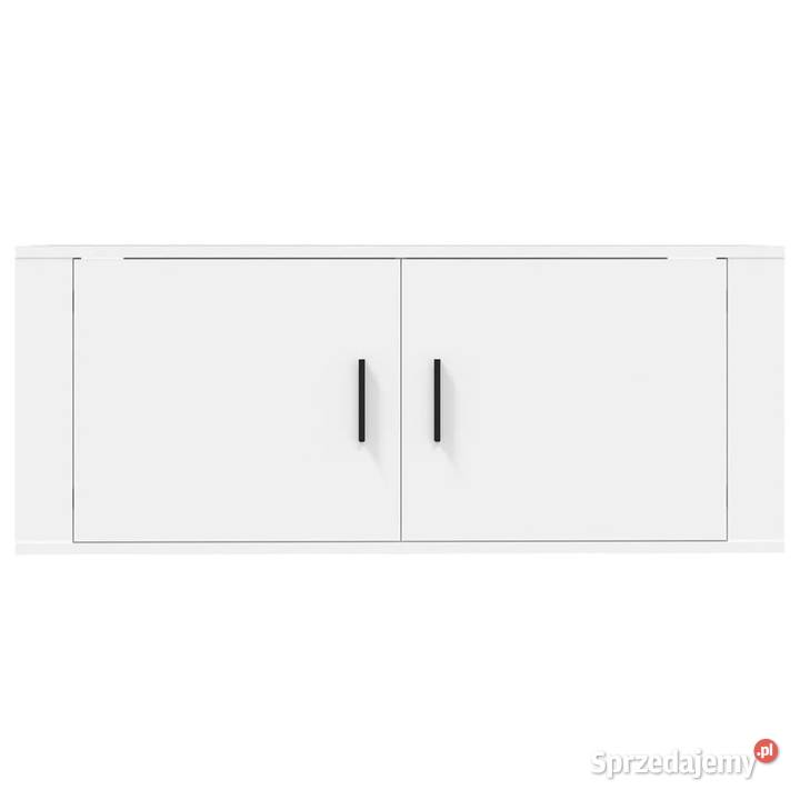 Wisząca szafka telewizyjna biała 100x345x40 mazowieckie Warszawa