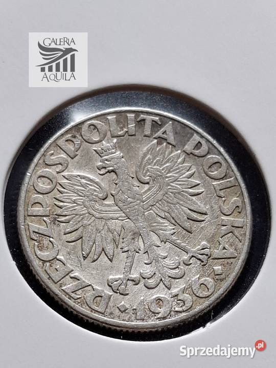 2 II RP 1936 Żaglowiec SREBRO Wejherowo
