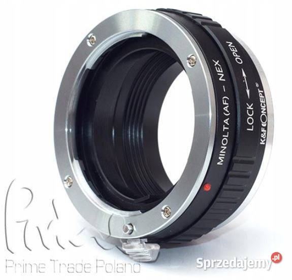 ADAPTER SONYMINOLTA AF na SONY EMOUNT NEX KF Warszawa