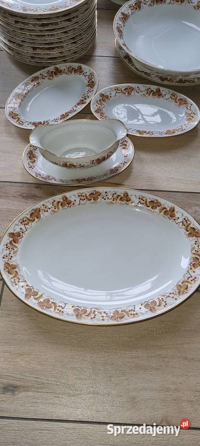 Serwis Obiadowy Porcelana Francuska Wola Podłężna