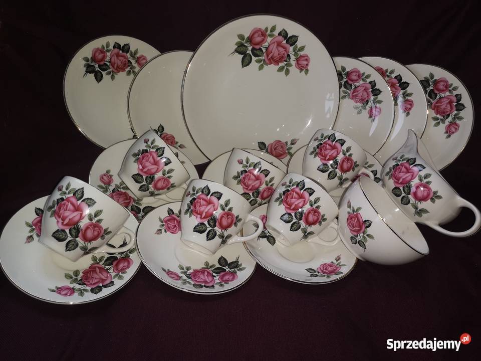 Serwis Empire Porcelain CoStaffordshire England Gdańsk