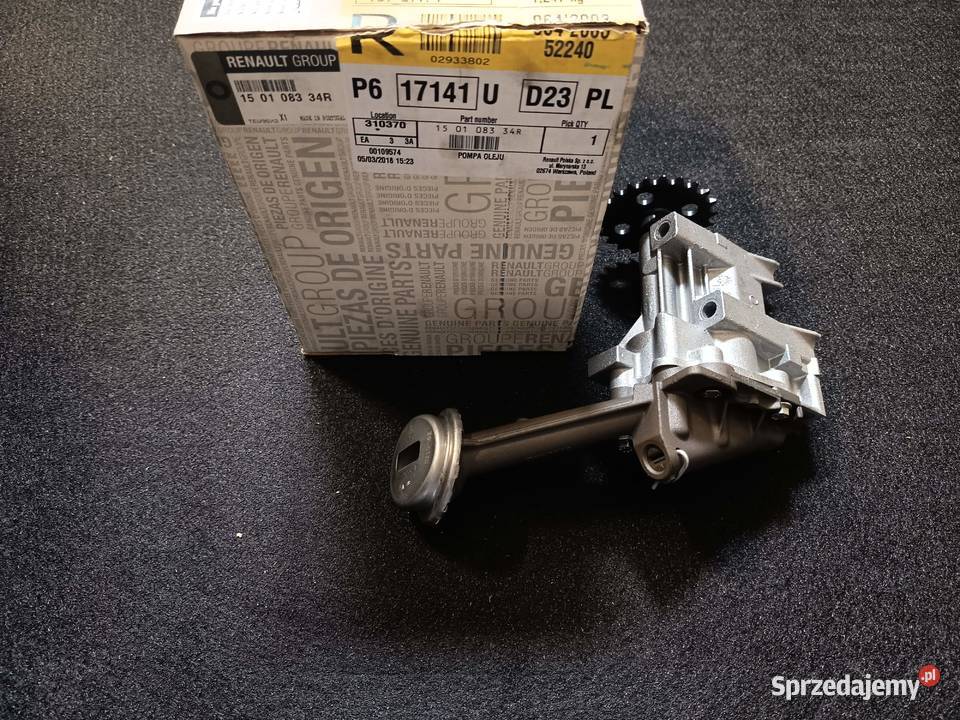 POMPA OLEJU RENAULT DACIA 150108334R Smarowanie silnika Piła sprzedam