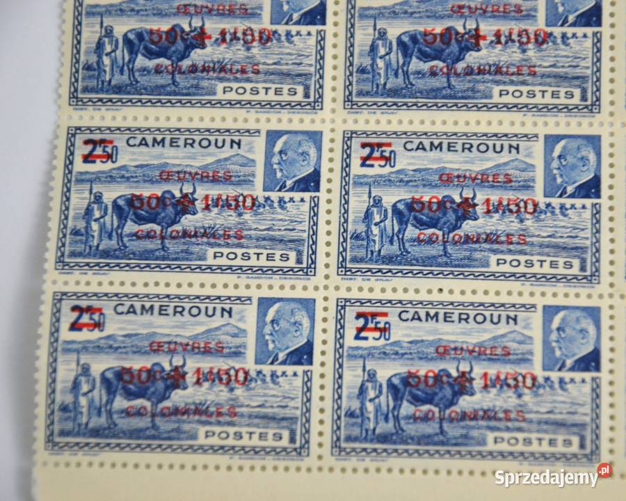 Kamerun Kolonie francuskie reżimu Vichy Marshal sprzedam