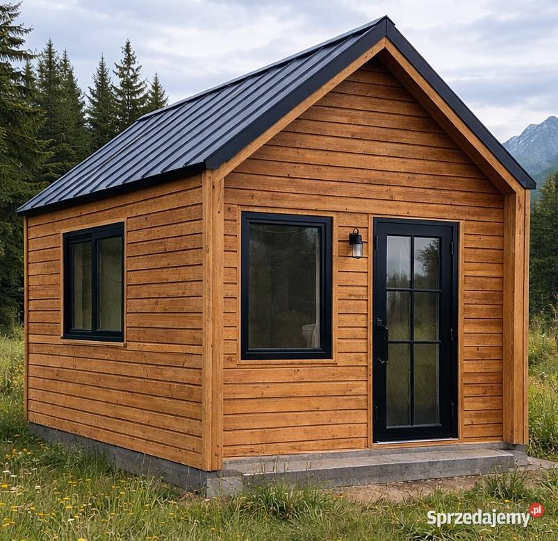 Tiny house mini domek altana rod działka Domki drewniane Gorlice