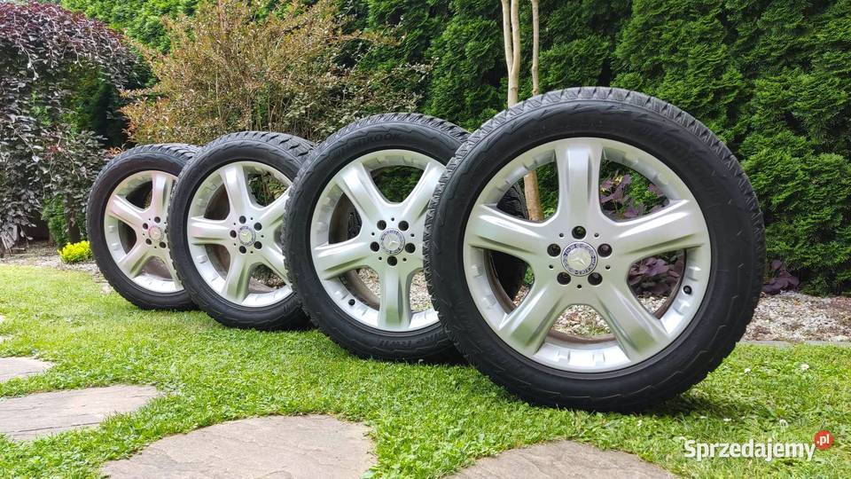 Alufelgi Koła Aluminiowe Mercedes R19 Komplet 4 Samochodowe Jasło