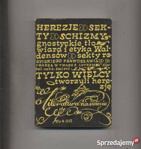 Literatura na świecie 1989 4 213