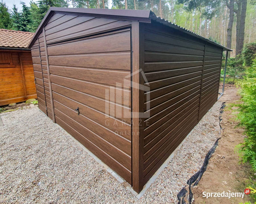 Garaż Blaszany 45x6m Wiata 15m Brama Uchylna Sprzedaż Kalwaria Zebrzydowska