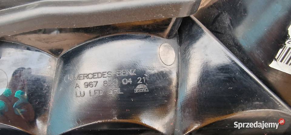 MERCEDES ATEGO KIERUNKOWSKAZ LED ORYGINAŁ Bieleń