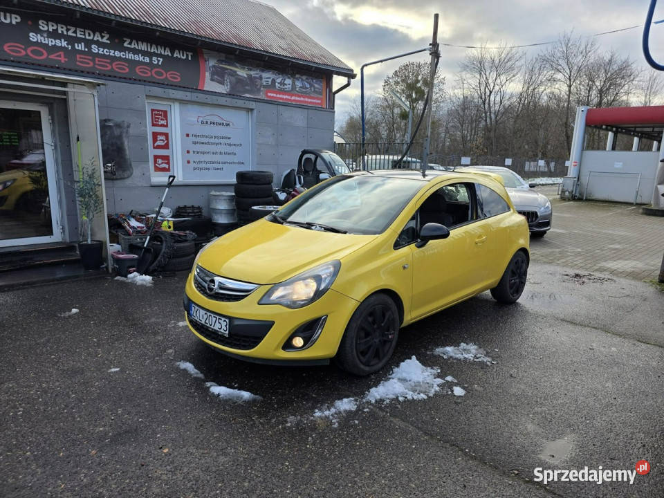 Opel Corsa 14 Benzyna 100 Klimatyzacja Isofix czujnik zmierzchu Słupsk