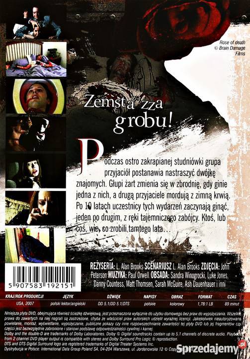 RÓŻA ŚMIERCI Filmy Kalisz sprzedam