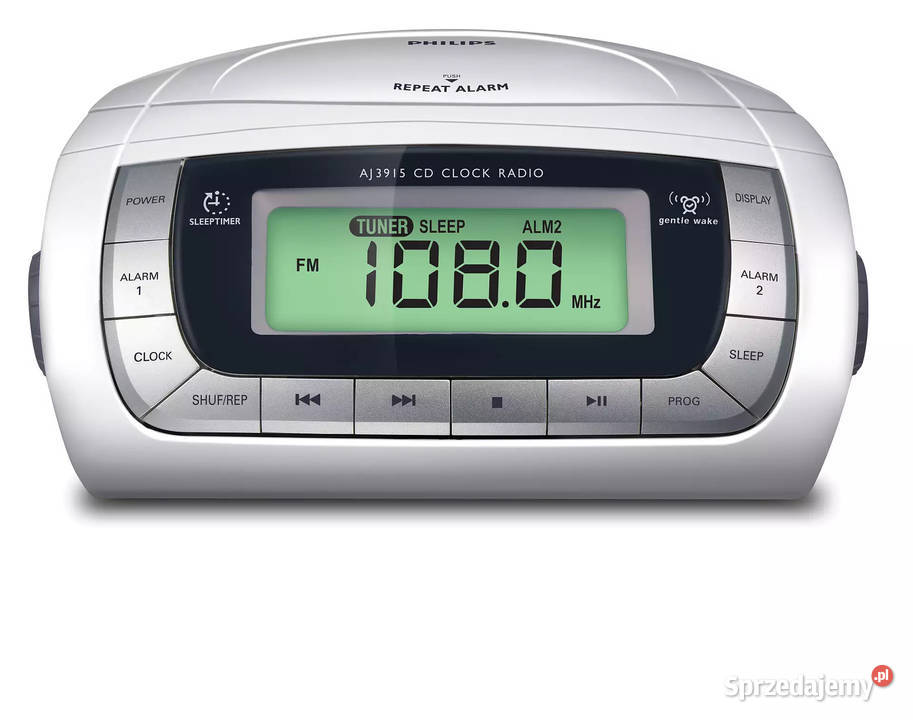 Radio odtwarzacz Philips AJ391505 CD clock