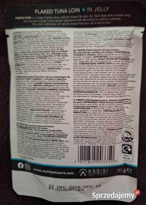 Sprzedam zestaw saszetek kota Opole