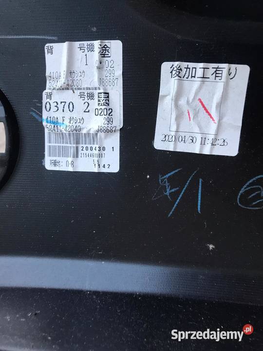 5241142040 TOYOTA RAV4 13 zderzak przód Motoryzacja Białystok