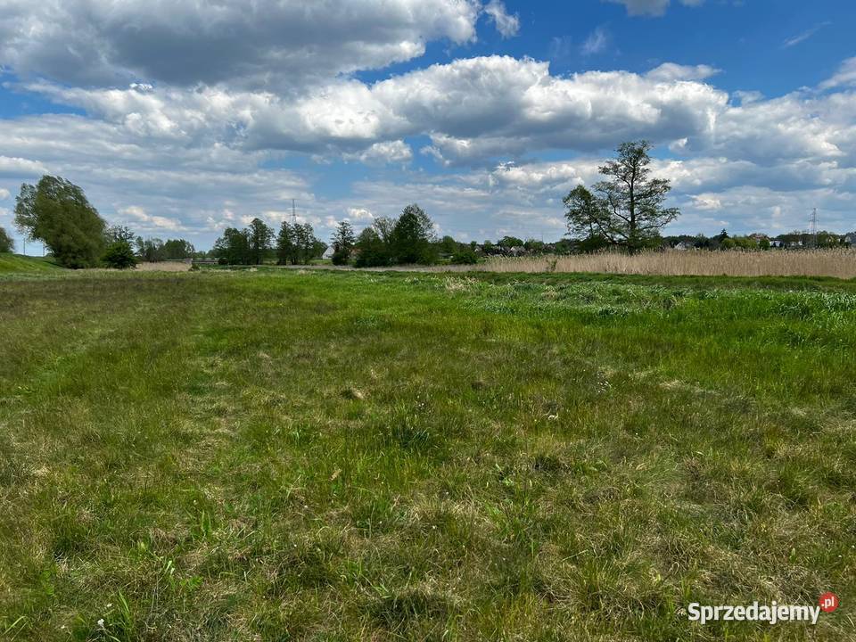 Działka z linią brzegową rzeki Kołczyn