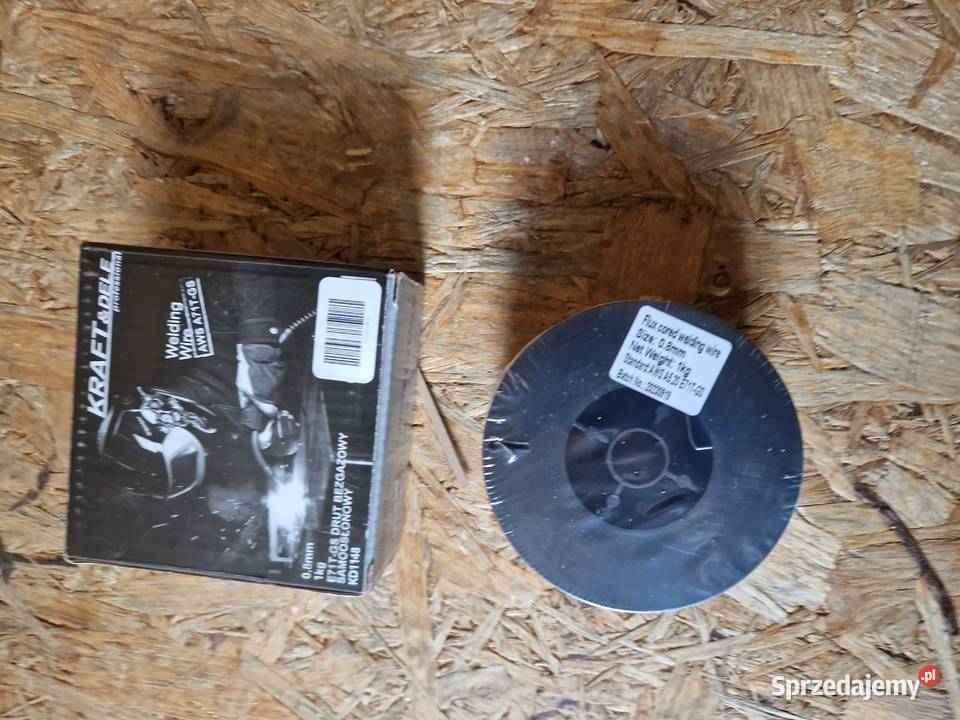 Drut spawalniczy bez gazowy samo osłonowy 08mm 1 Głogowa