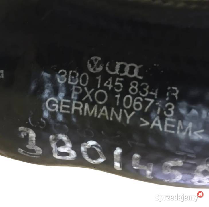 PRZEWÓD POWIETRZA TURBOINTERCOOLERA VW PASSAT B5 osobowe