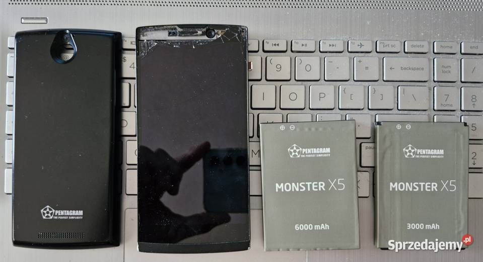 Pentagram Monster X5 2 baterie uszkodzony 100 Żychlin sprzedam