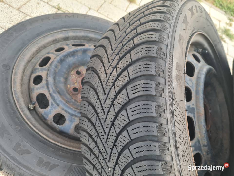 4 felgi stalowe r16 5x1143 Mazda 6 GH opony zima Legnica sprzedam