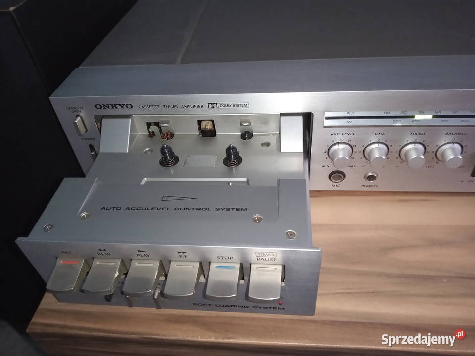 Amplituner ONKYO CX 70 magnetofon kasetowy łódzkie Łódź