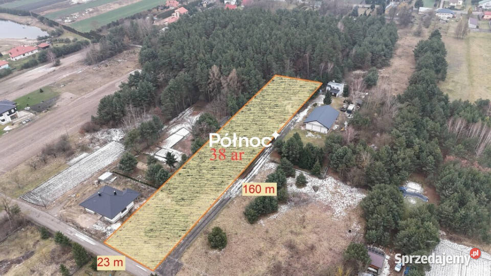 działka na skraju miasta 23m Żdanów