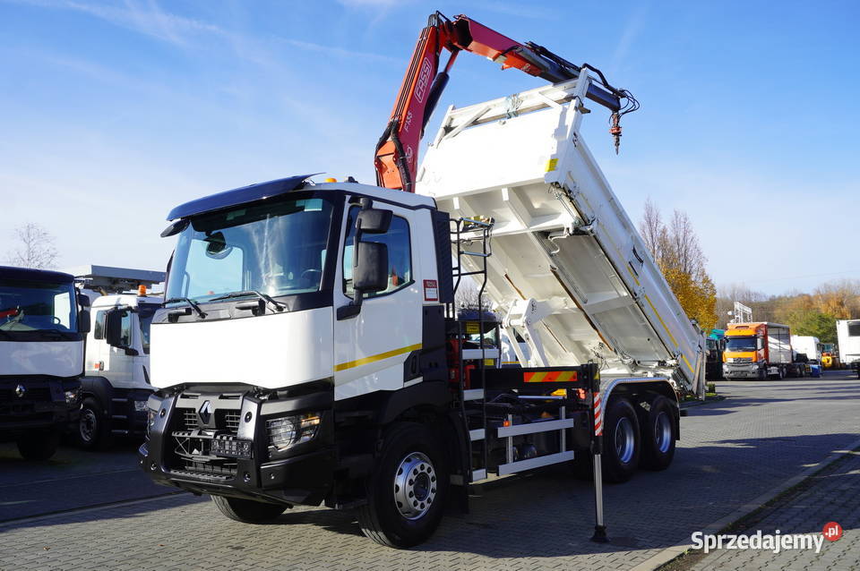 Renault C380 E6 6x4 HDS Fassi F135 2700 MTH nie
