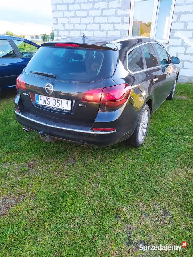 Opel Astra J 20 cdti 2013 r Wschowa