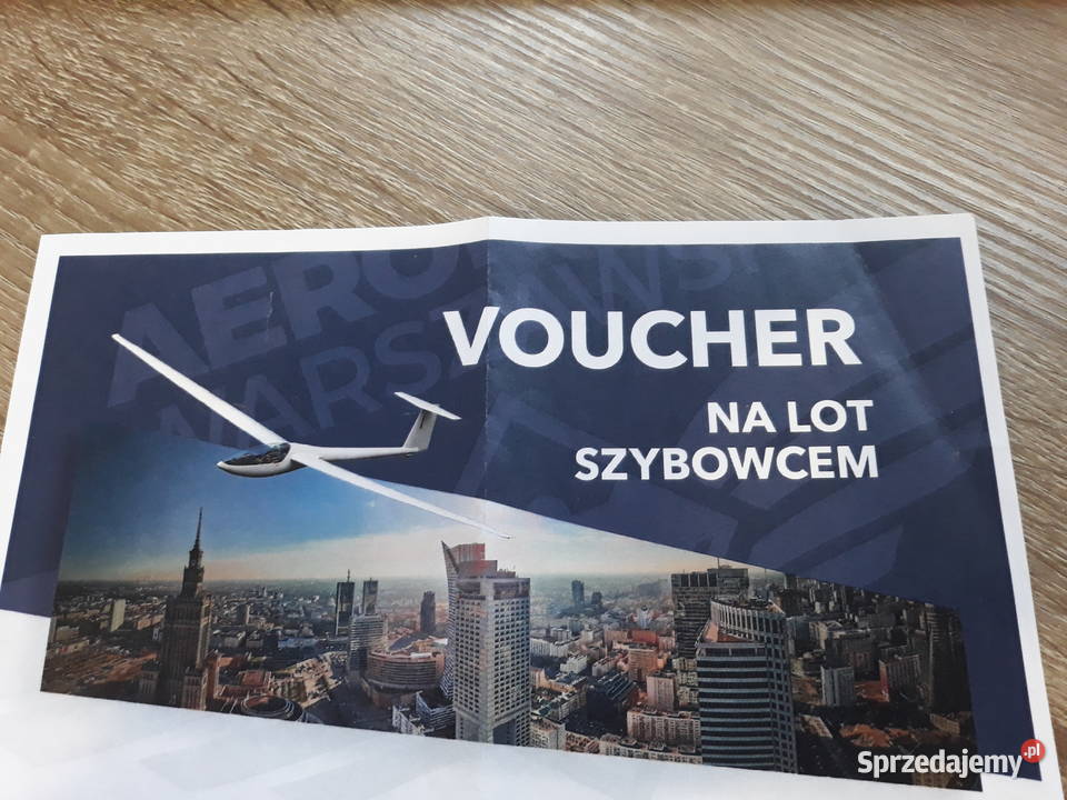 Lot Szybowcem Voucher Warszawa Bilety Otwock sprzedam