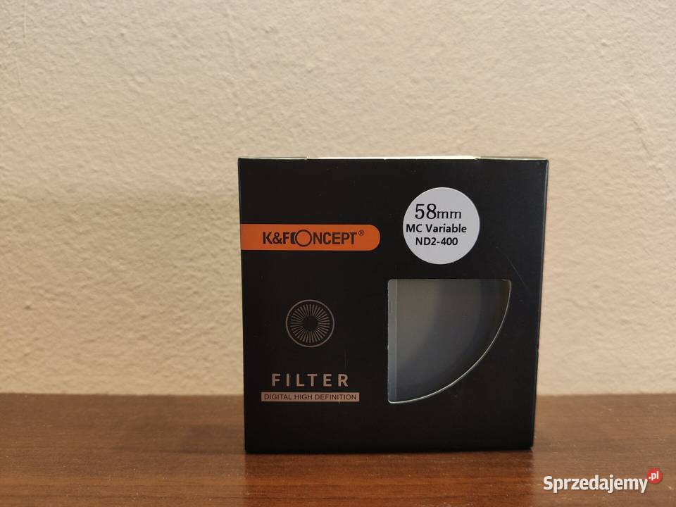 Filtr ND szary regulowany KF Concept ND2ND400 śląskie Ruda Śląska sprzedam