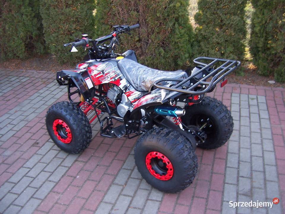 Quad KXD 125 półautomat 31 Warrior Bombardier Goleniów