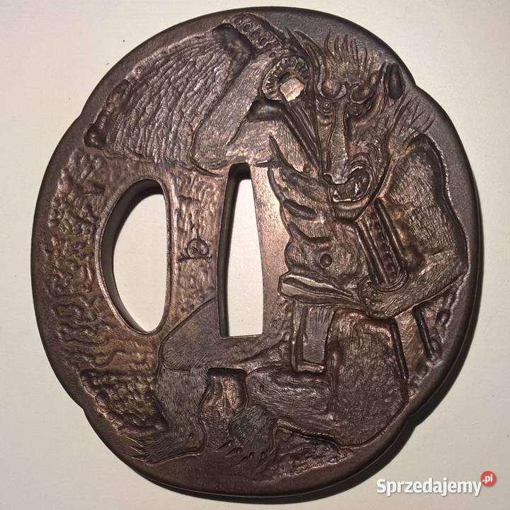 Tsuba do katany garda jelec Pozostałe Kolekcje śląskie