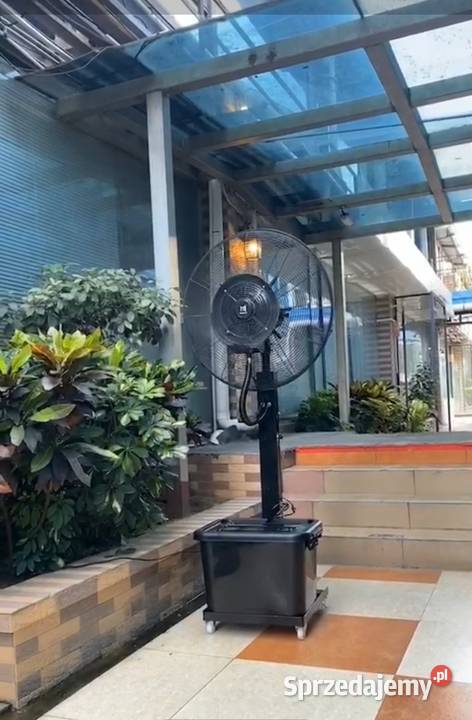 Wentylator z nawilżaczaem mgłą wodną bryzą Ogród Instalacje Opole sprzedam