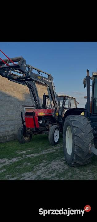 Ładowacz czołowy Metal Technik Tytan 02 Zetor wielkopolskie